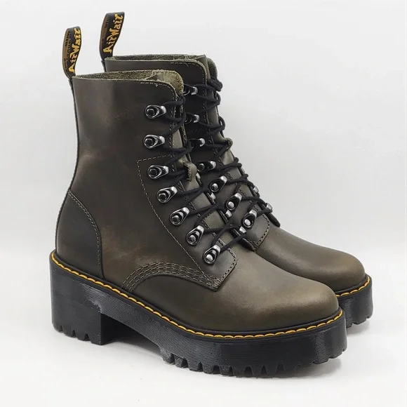 Dr. Martens | Shoes | Dr Martens Leona Orleans Leather Lug  display picture 1